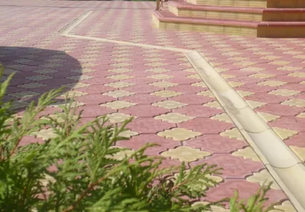 Вібролита тротуарна плитка 